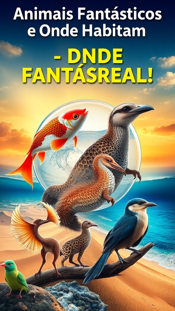 Animais Fantásticos: 7 Criaturas Que Desafiam a Lógica!