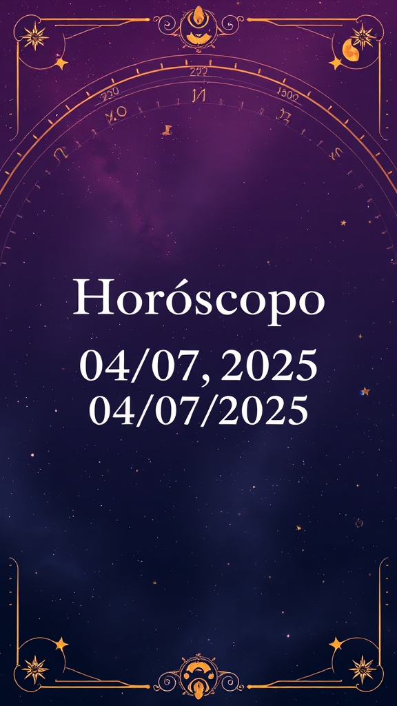 Horóscopo de hoje 04/07 – Previsões para os 12 signos
