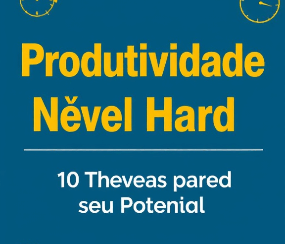 Produtividade Nível Hard: 10 Técnicas para seu Potencial