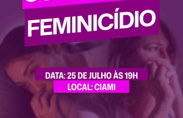 Palestra em Santa Terezinha de Itaipu discute combate ao feminicídio no CIAMI