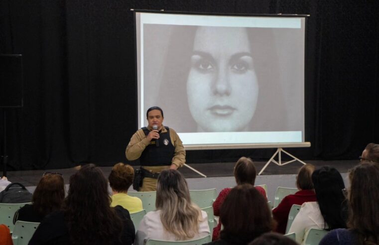 Palestra combate ao feminicídio em Santa Terezinha
