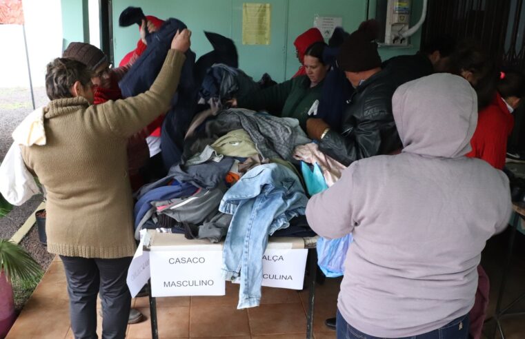 Campanha do Agasalho 2025: entrega beneficia 300 pessoas