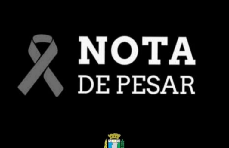 Nota de pesar pelo falecimento de Gabrielly Cristine Capponi