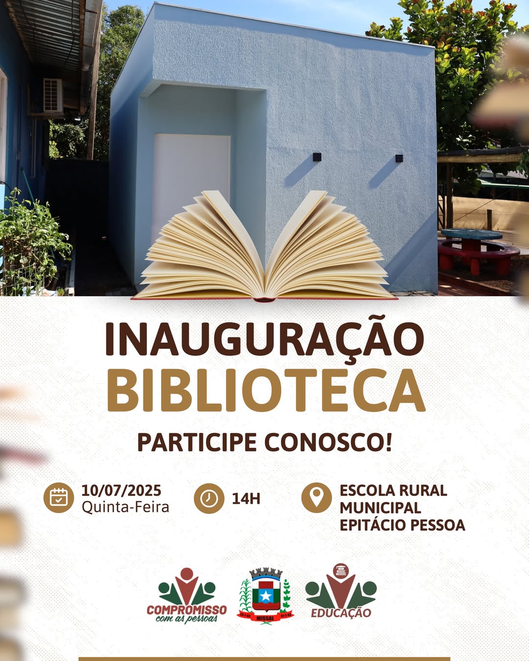 Escola de Jacutinga inaugura nova biblioteca em Missal