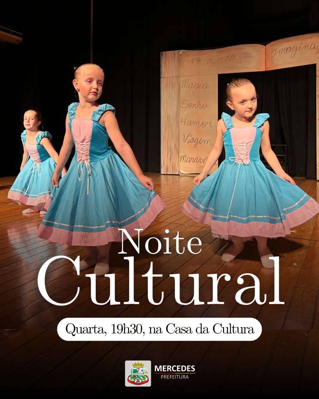 Noite Cultural em Mercedes reúne mais de 100 artistas