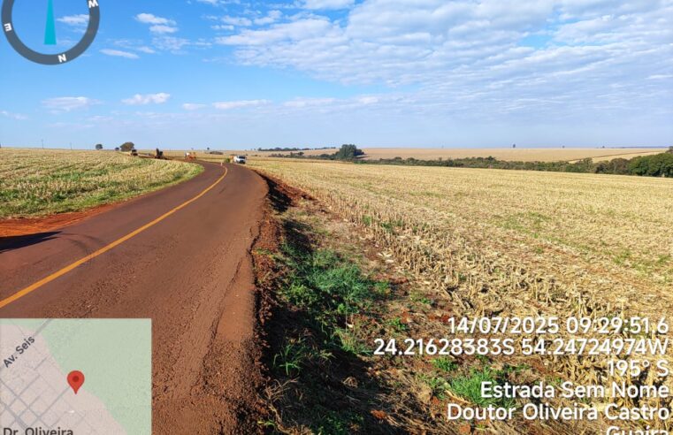 Obra em rodovia de Guaíra melhora segurança no Capivari dos Sanches