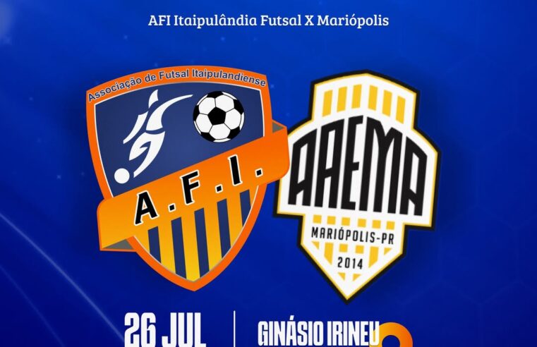 Itaipulândia Futsal encara Mariópolis neste sábado (26)