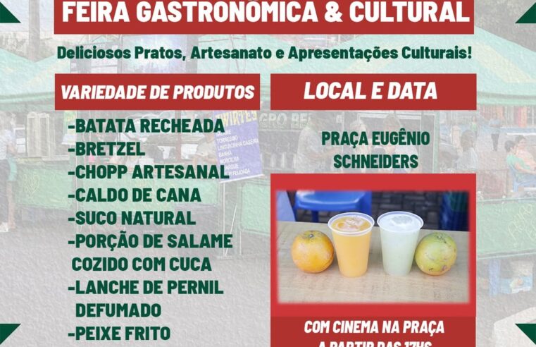 Feira Gastronômica e Cultural em Missal acontece dia 3