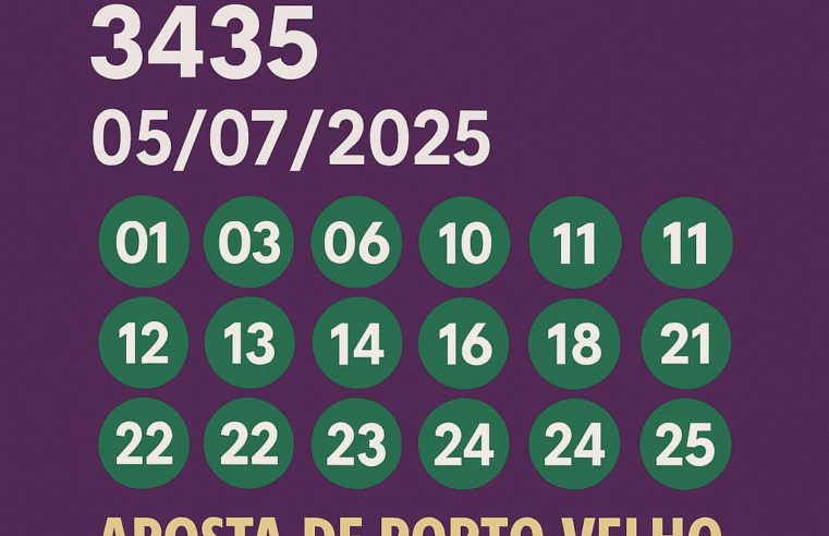 Lotofácil 3435: aposta de Porto Velho leva prêmio de R$ 1,6 milhão