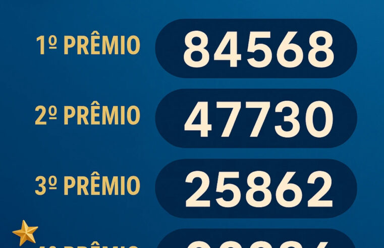 Loteria Federal 5986: resultado completo e prêmio principal de R$ 500 mil