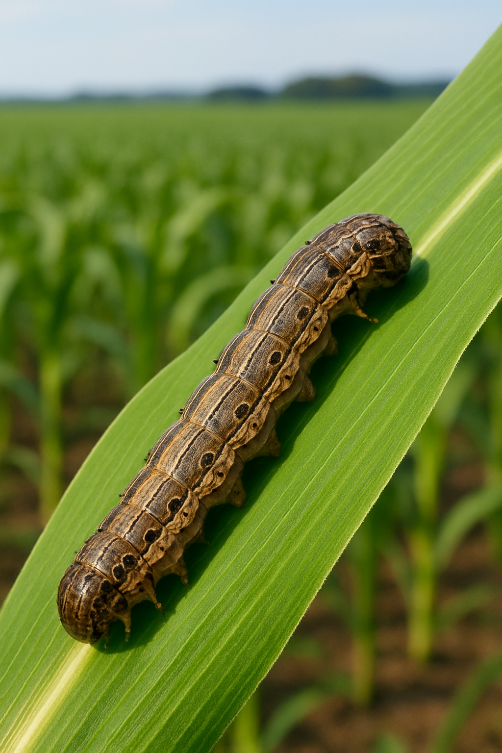 Combate à Spodoptera frugiperda: Ameaça Crítica ao Milho