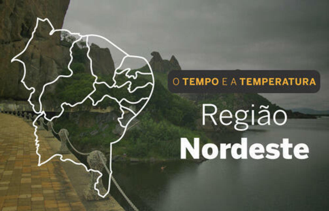 Previsão do tempo: alerta de chuvas no Nordeste