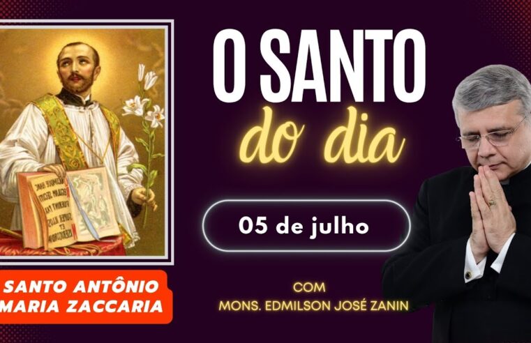 Santo do Dia 05/07: Conheça Santo Antônio Maria Zaccaria