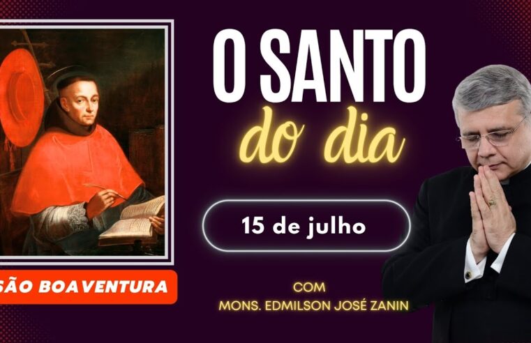 Santo do Dia 15 de Julho: São Boaventura