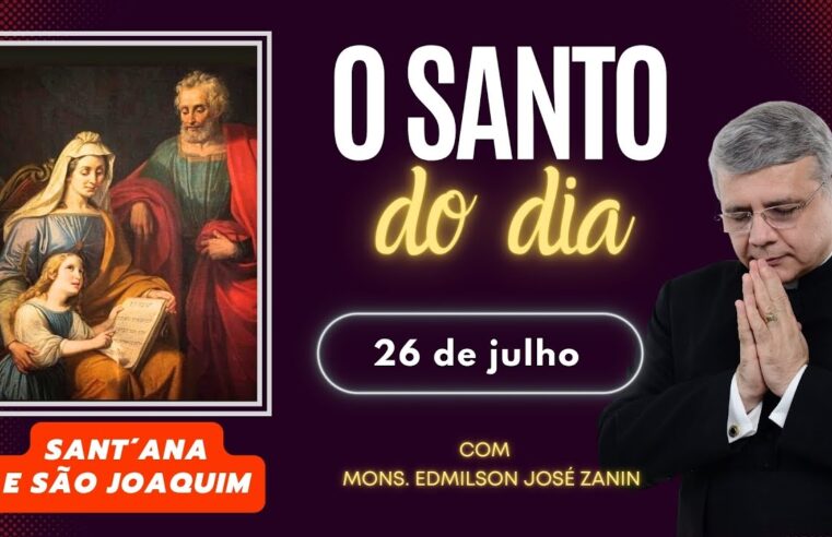Santo do Dia 26 de julho: Sant’Ana e São Joaquim