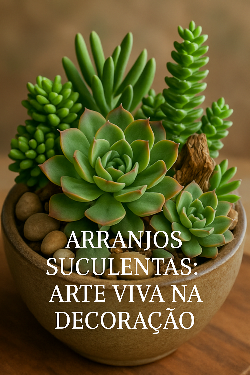 Arranjos Suculentas: Arte Viva na Decoração