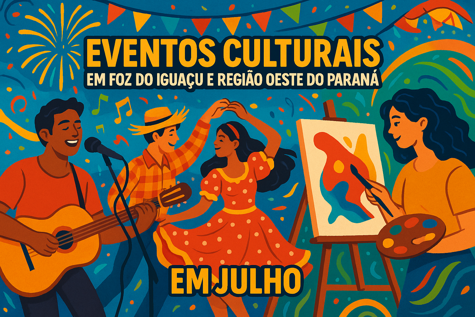 7 eventos imperdíveis em Foz do Iguaçu e região em julho