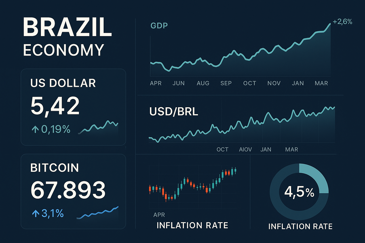 7 Destaques Econômicos de Hoje que Impactam o Brasil