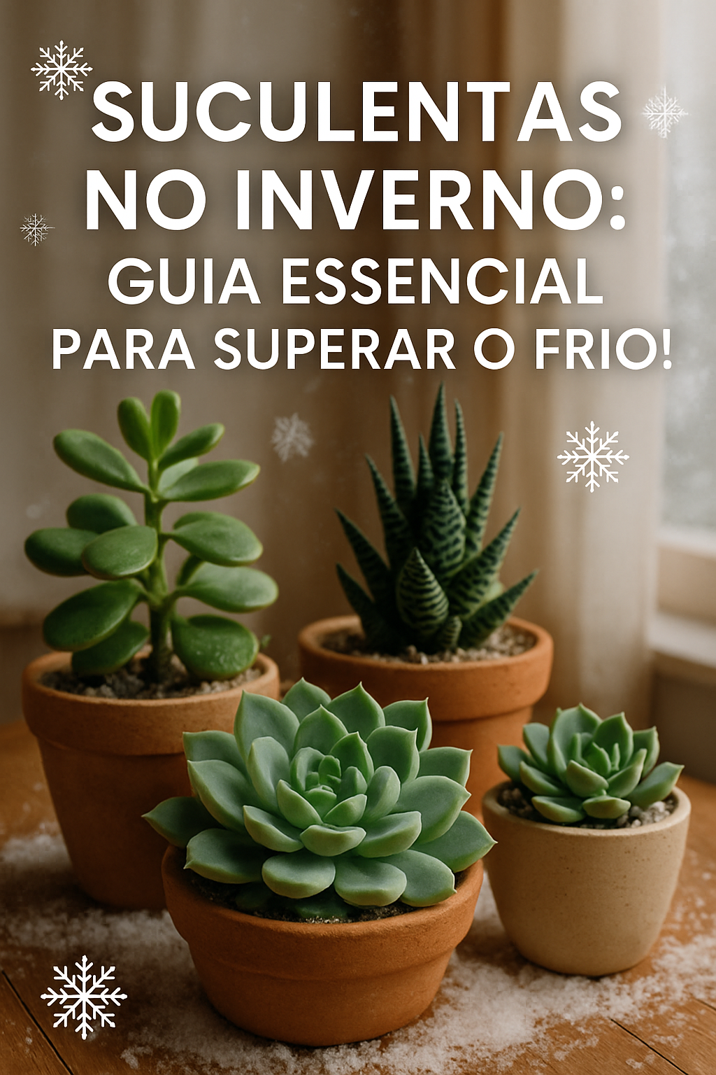 Suculentas no Inverno: Guia Essencial para Superar o Frio!