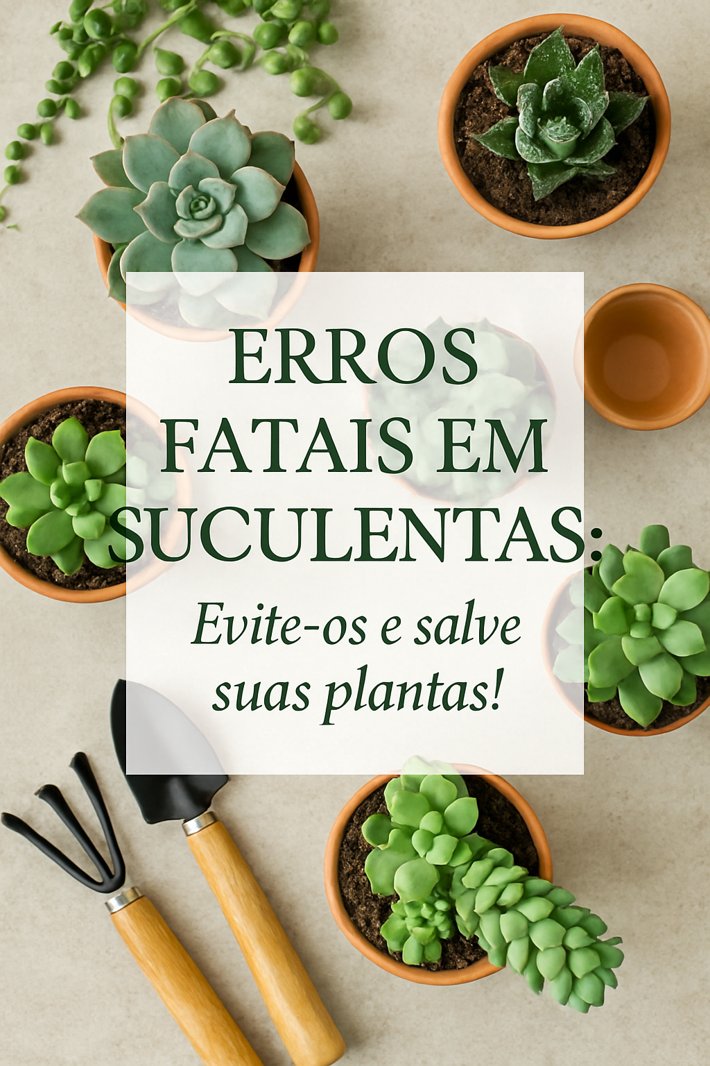 Erros Fatais em Suculentas: Evite-os e Salve suas Plantas!