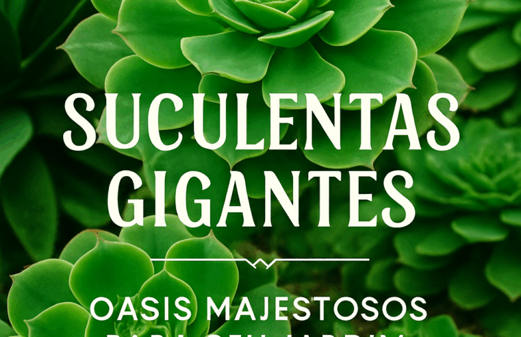 Suculentas Gigantes: Oásis Majestosos para Seu Jardim