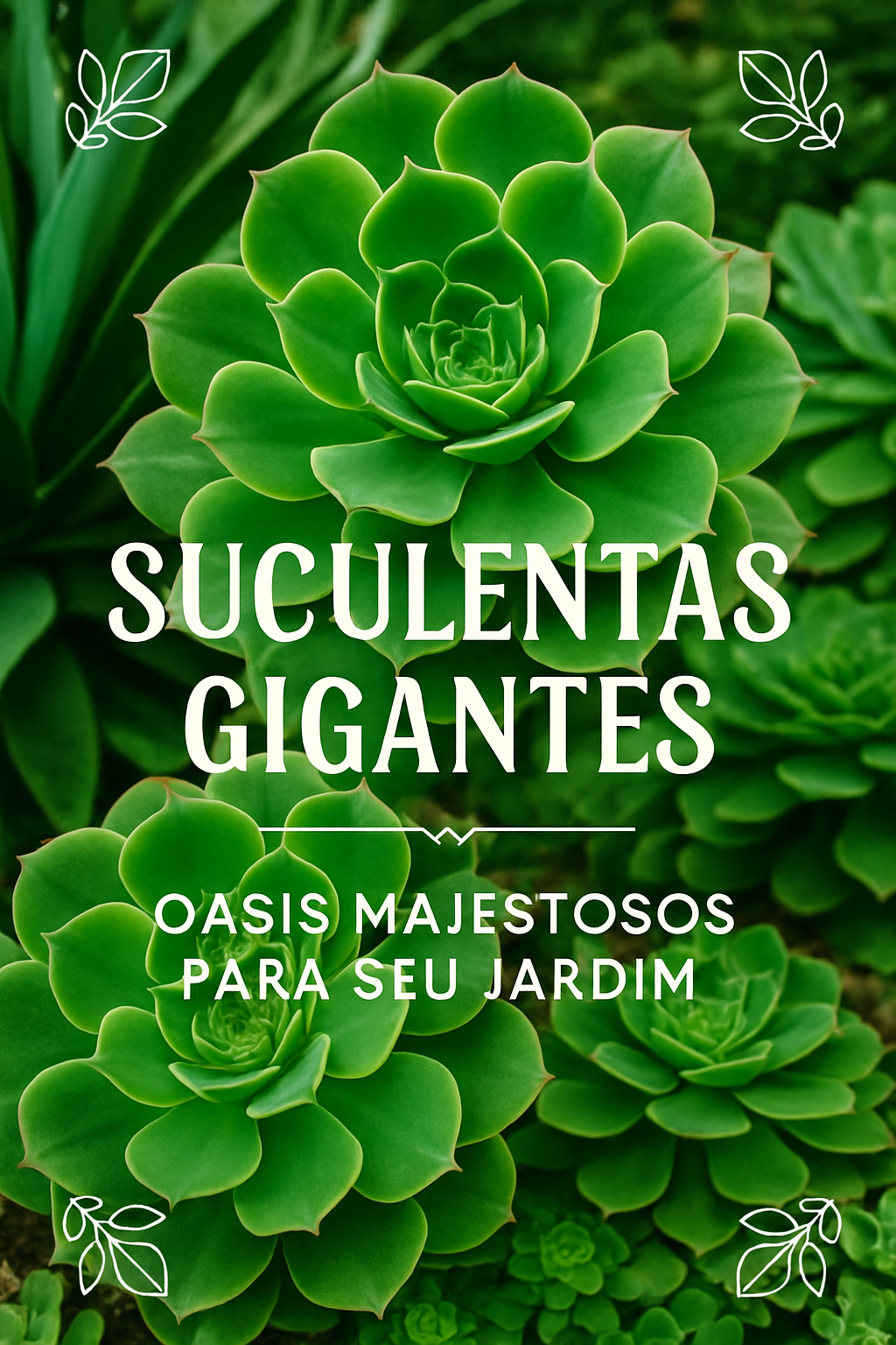Suculentas Gigantes: Oásis Majestosos para Seu Jardim