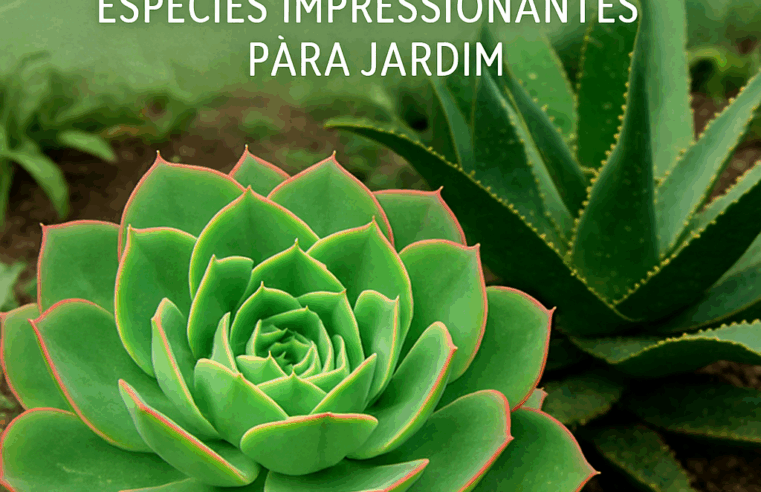 Suculentas Gigantes: Espécies Impressionantes para Jardim