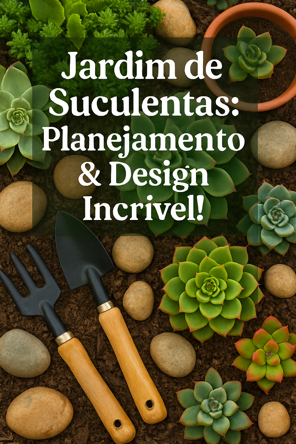 Jardim de Suculentas: Planejamento & Design Incrível!