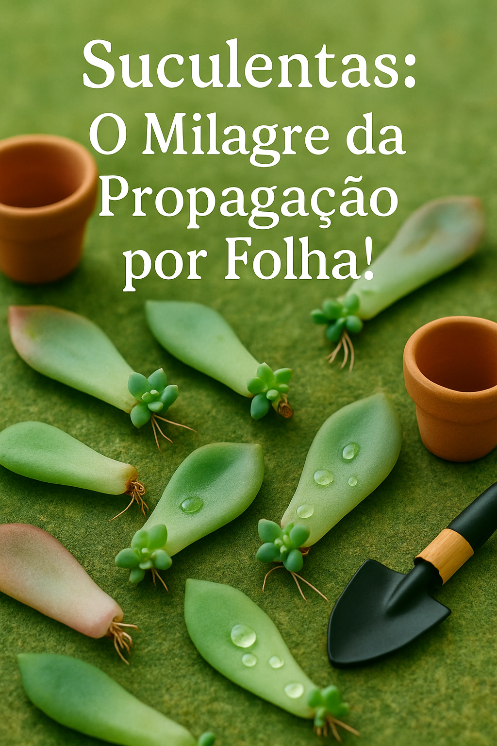 Suculentas: O Milagre da Propagação por Folha! 🌿