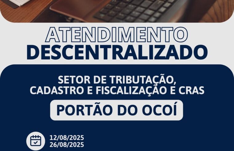 Missal leva atendimento descentralizado ao Portão Ocoí em 12 de agosto