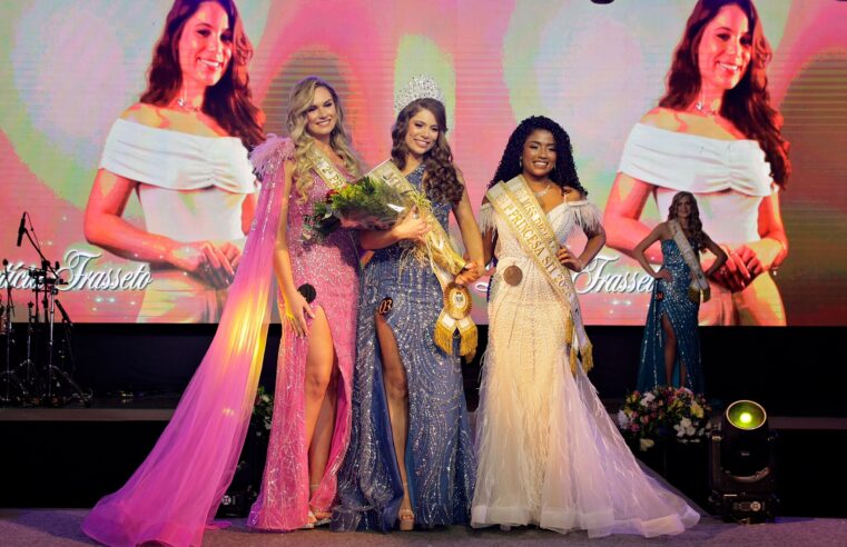 Letícia Frasseto é coroada Miss STI 2025 em noite de gala