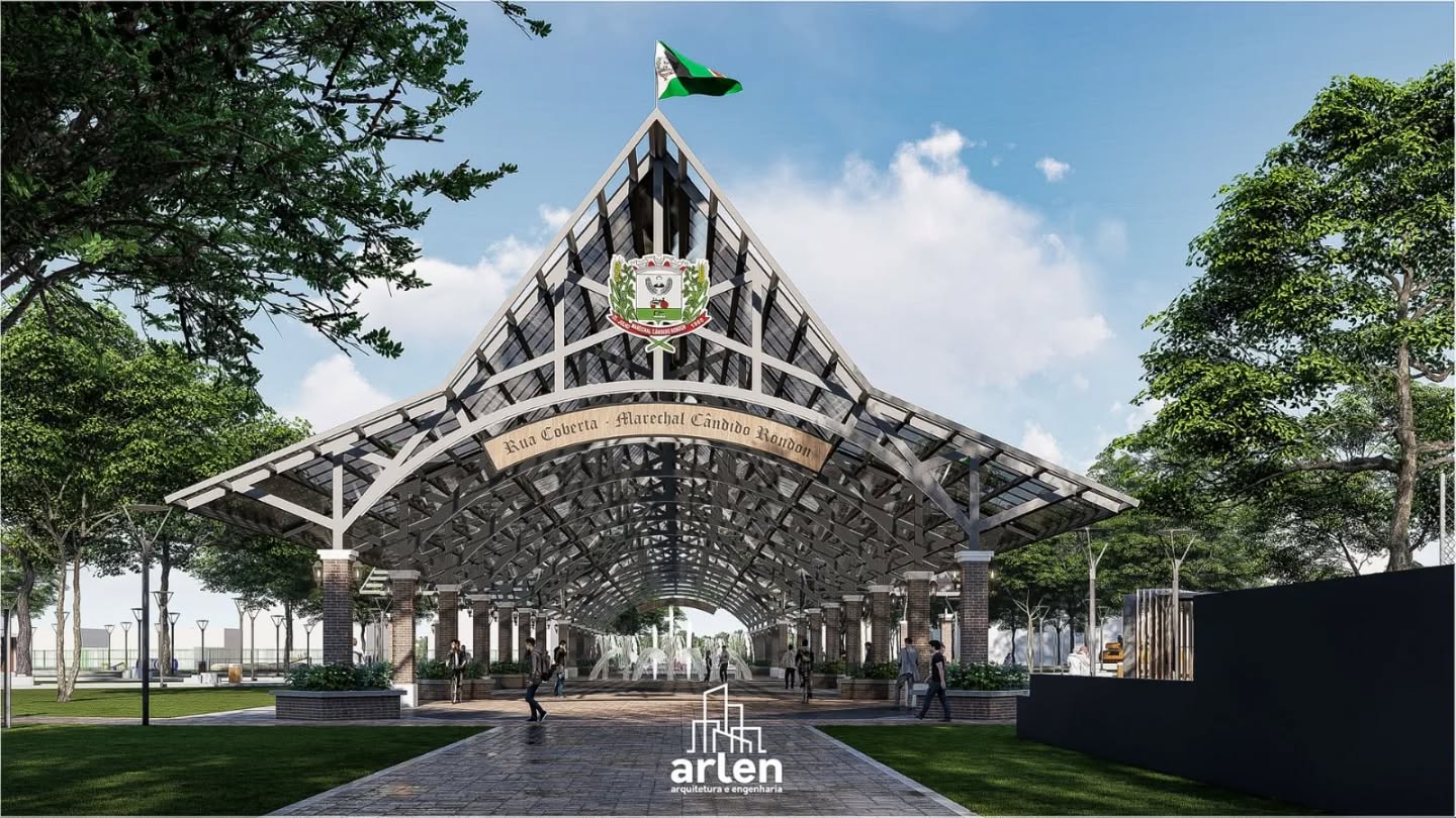Apresentação do projeto da Rua Coberta em Marechal Cândido Rondon