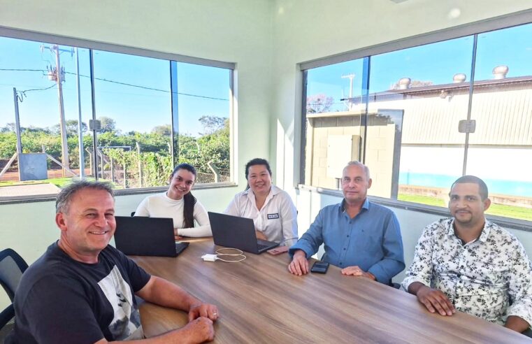 Santa Terezinha de Itaipu recebe visita técnica na Unidade de Valorização de Resíduos Orgânicos