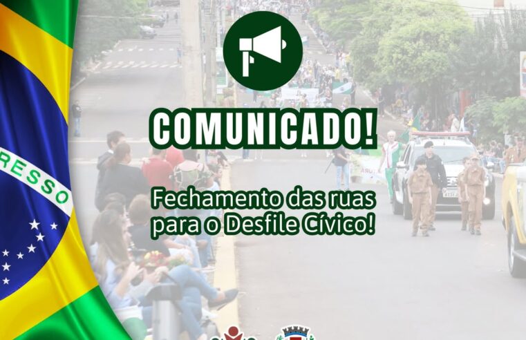 Desfile Cívico de 07 de setembro em Missal – Participe do evento