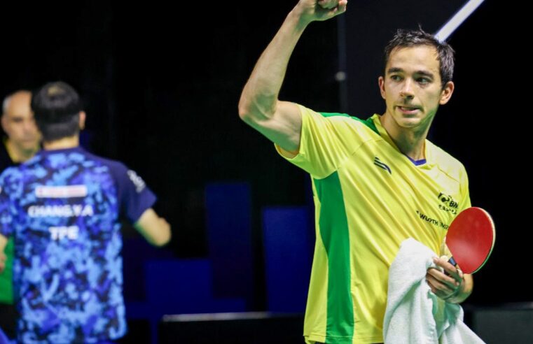 Hugo Calderano busca vaga na semifinal em Foz do Iguaçu
