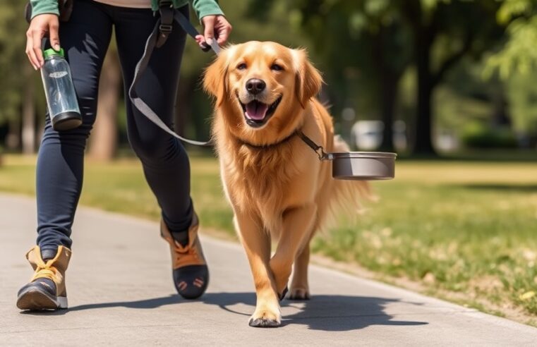 Passeio Seguro com Cães no Calor: Dicas Essenciais
