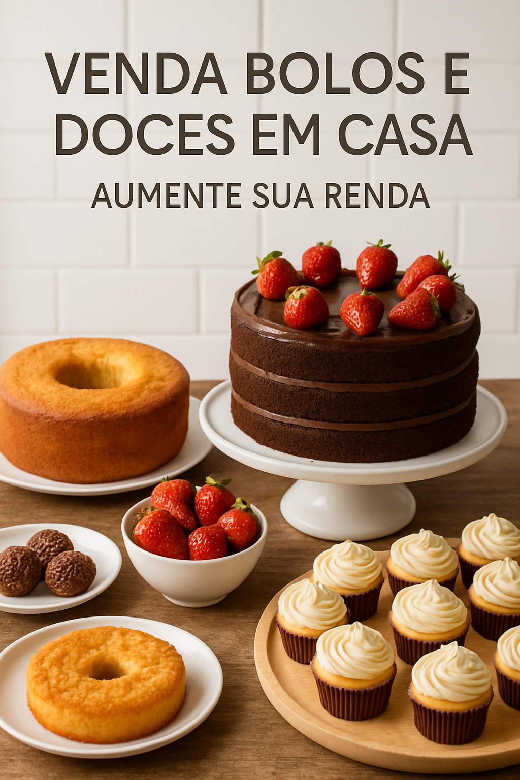 Como Vender Bolos e Doces em Casa para Aumentar a Renda