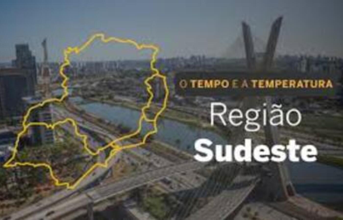 Previsão do tempo no Sudeste para sábado (23): sol e poucas nuvens