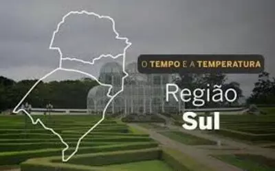 Previsão do tempo no Sul do Brasil para 27/08/2025