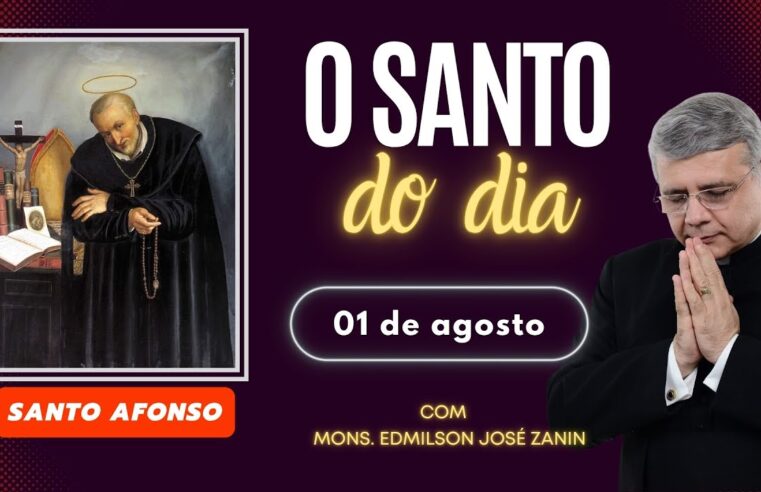 Santo do Dia – 01 de Agosto: Santo Afonso Maria de Ligório