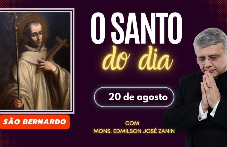 Santo do Dia – 20 de agosto: São Bernardo de Claraval