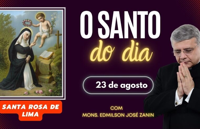 Santo do Dia 23 de agosto: Santa Rosa de Lima