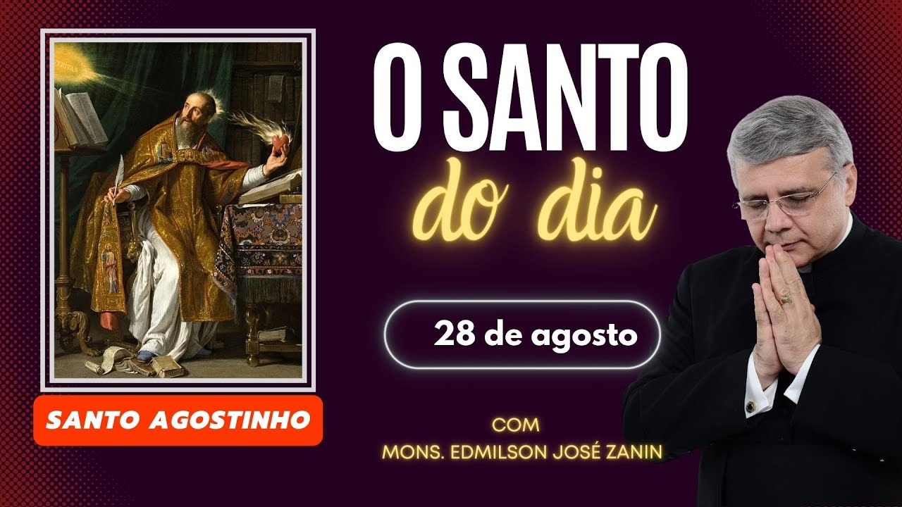 Santo do Dia 28 de agosto: Santo Agostinho
