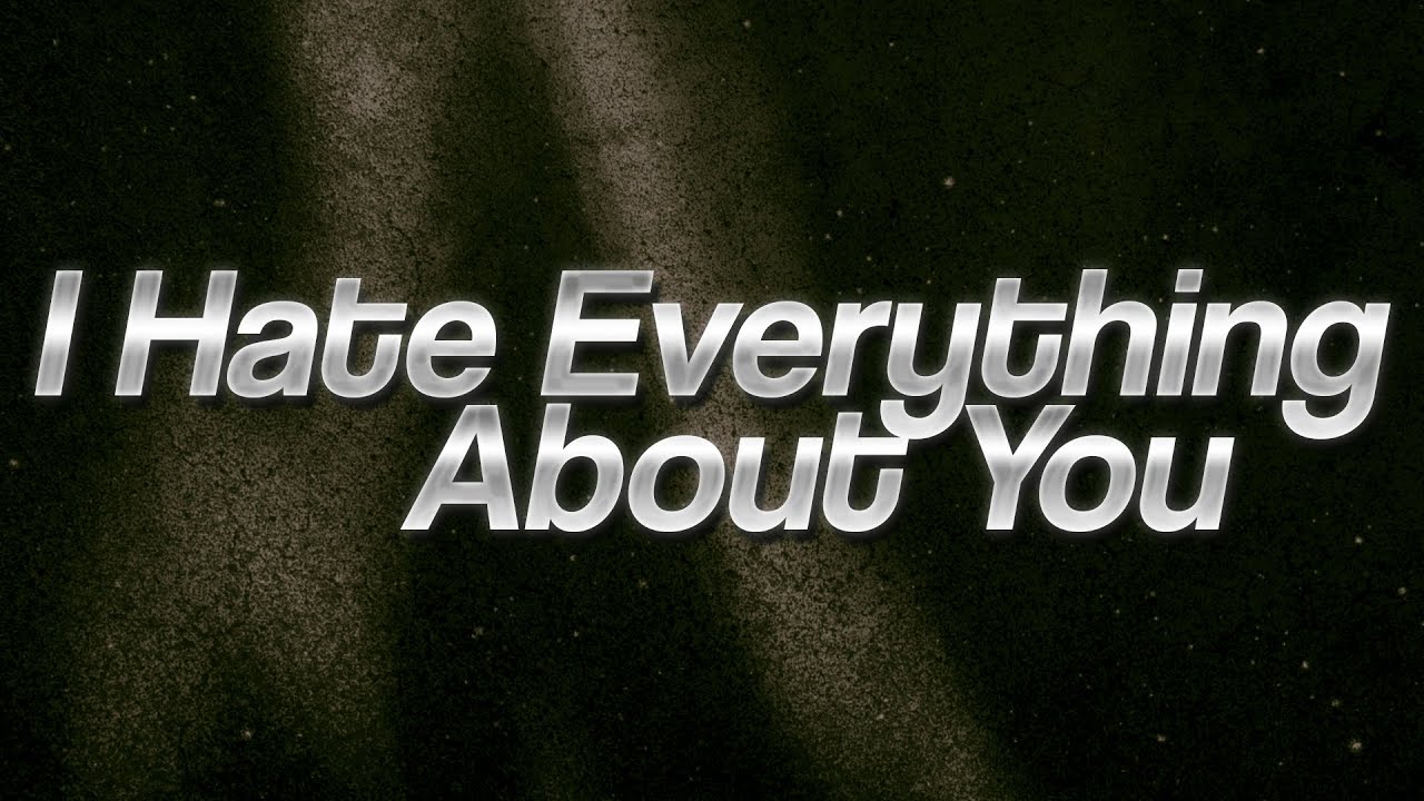 Three Days Grace – I Hate Everything About You