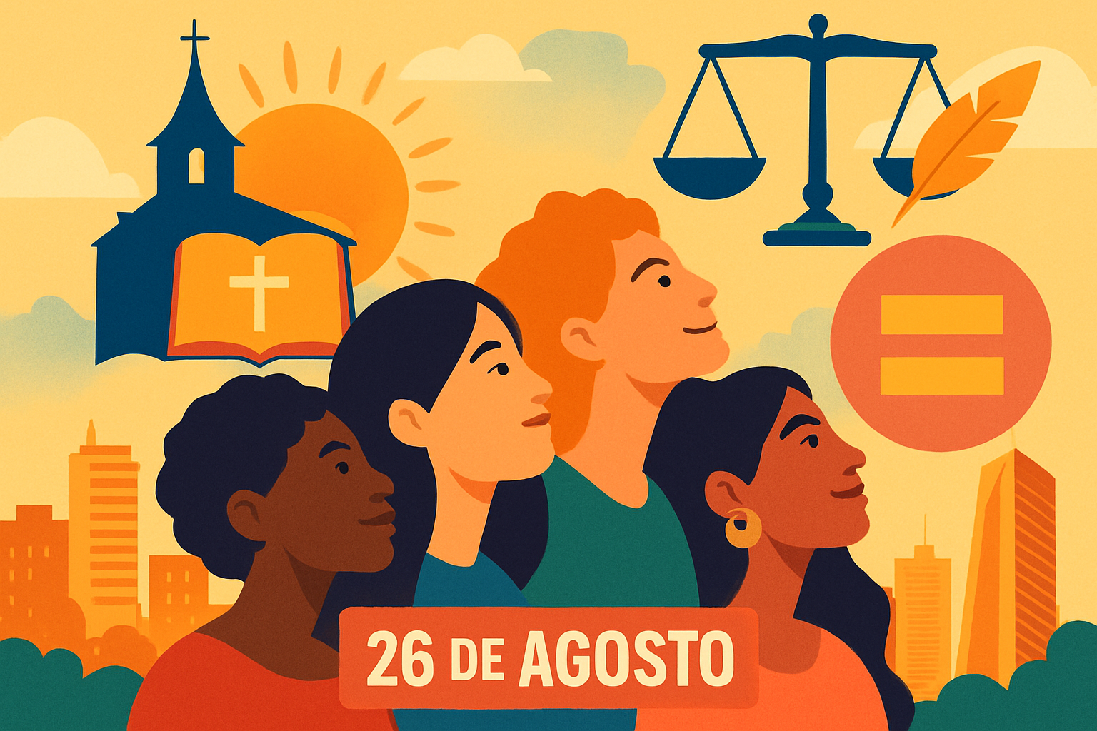 26 de Agosto: Uma Data Multifacetada de Fé, História e Luta por Direitos