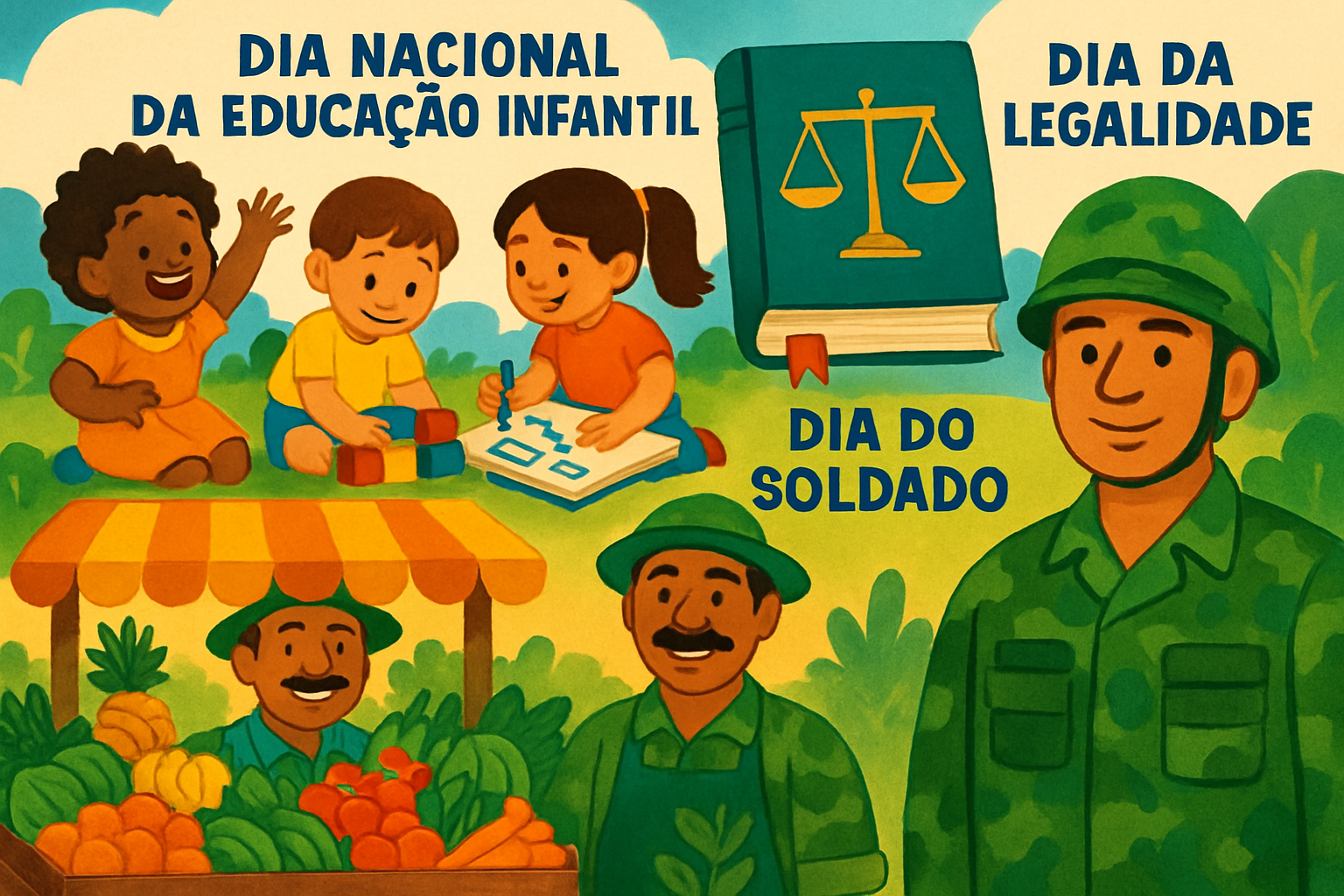 25 de Agosto: Um Dia de Celebrações Essenciais para o Brasil – Educação, Lei, Tradição e Força