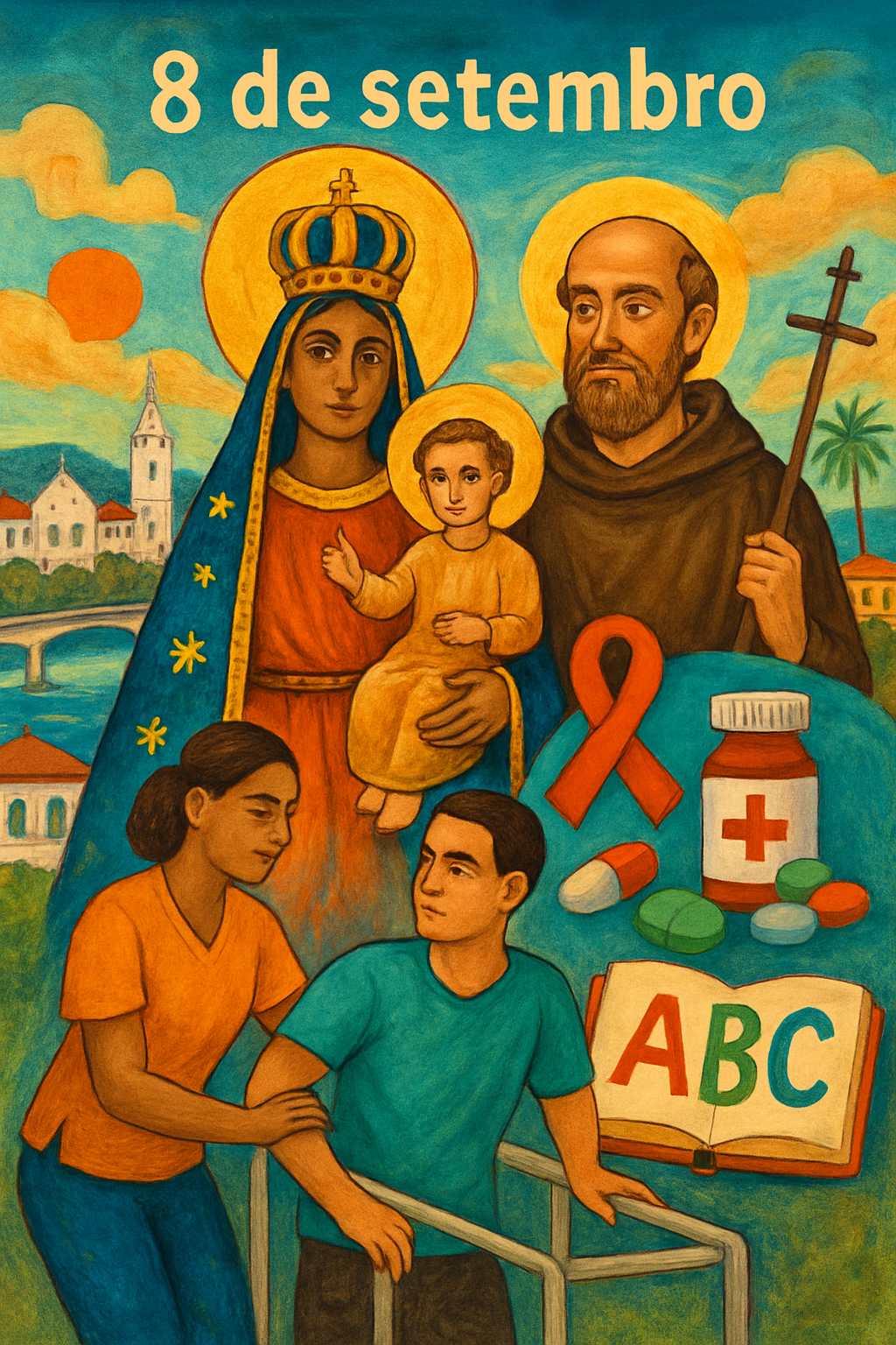 8 de Setembro: Uma Tapeçaria de Fé, História, Saúde e Conhecimento