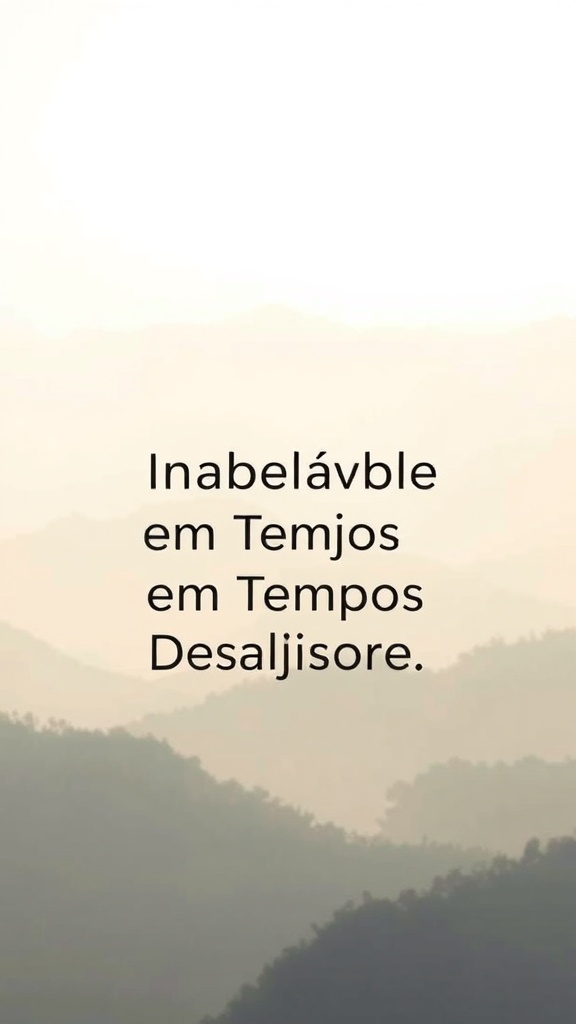 Devocional: Força Inabalável em Tempos Desafiadores
