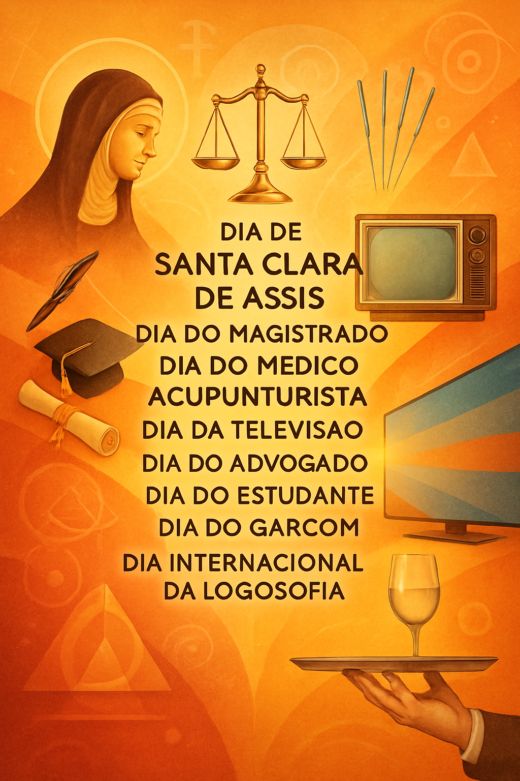 11 de Agosto: Um Dia de Múltiplas Celebrações – Fé, Justiça, Conhecimento e Serviço