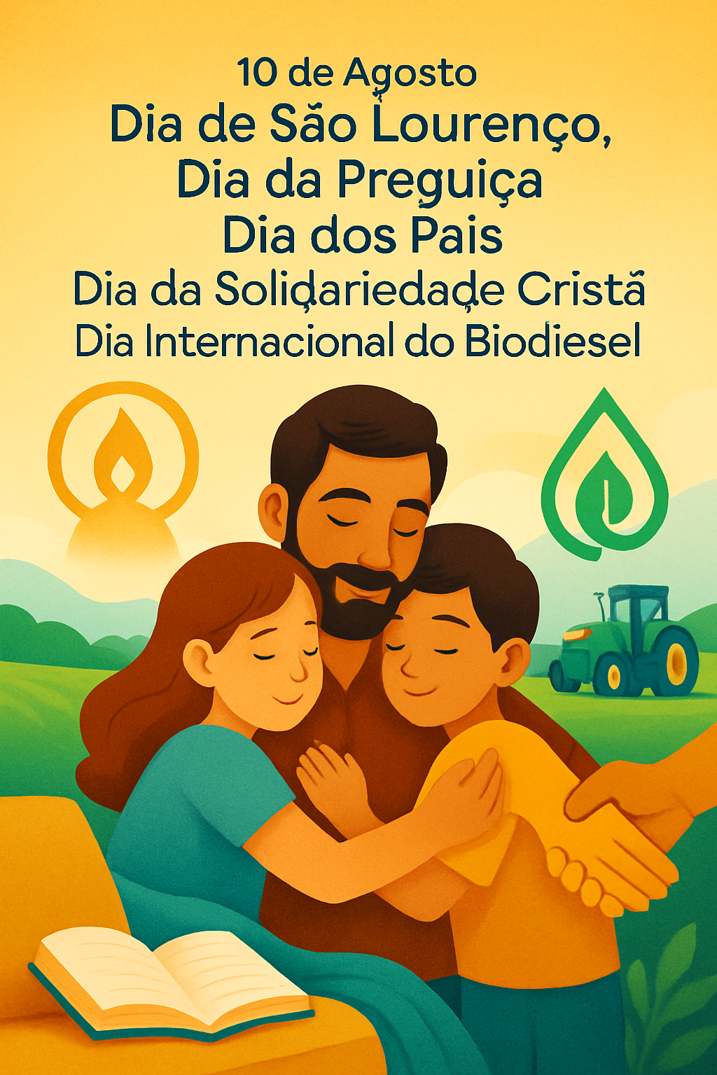 10 de Agosto: Celebração da Fé, Amor, Descanso e Sustentabilidade no Brasil